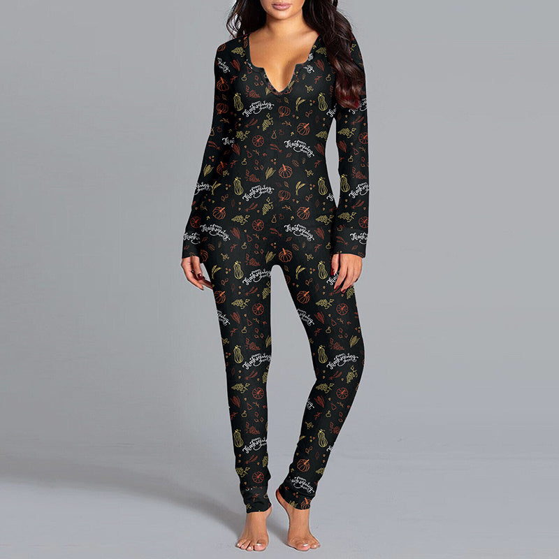 Pigiama Tuta Halloween Donna: Maniche Lunghe, Design Festivo e Comfort Casalingo