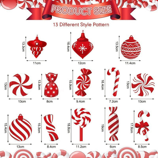 Ciondolo decorativo a spirale Candy da 26 pezzi