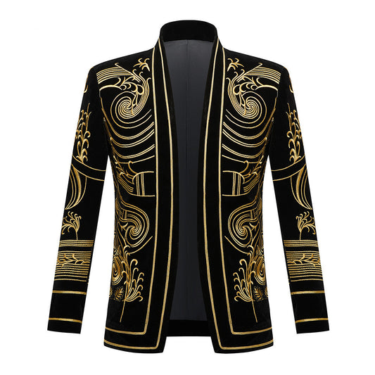 Blazer da Uomo per Costume Teatrale: Eleganza per Cantanti in Scena